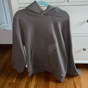aritzia cozy fleece sweatshirt